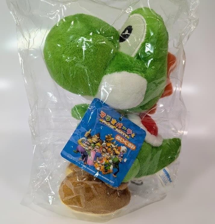 2003年 マリオパーティ5 ヨッシー　ぬいぐるみ S　未使用新品　三英貿易