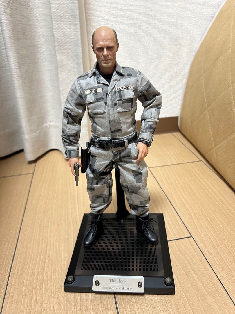 最終値下げカスタムフィギュア　ザ・ロック　ハメル准将　1/6