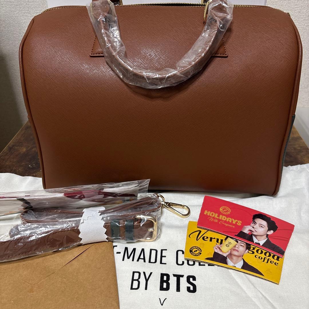 BTS テテ　アーティストメイド　ボストンバッグ