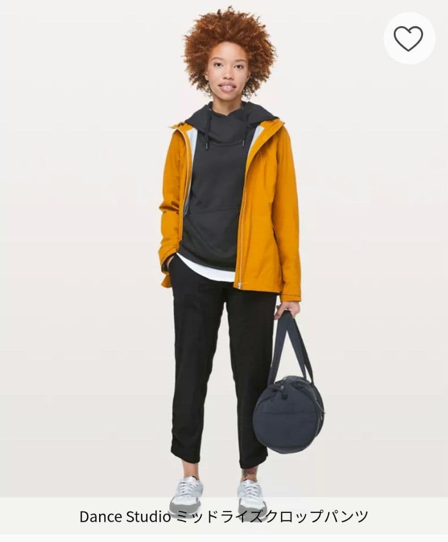 ルルレモン lululemon ダンススタジオ ミッドライズ クロップ パンツ