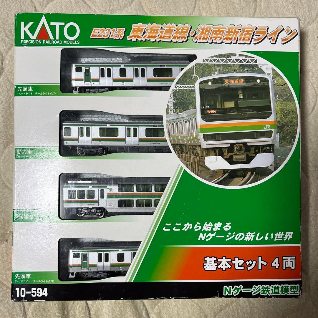 KATO Nゲージ E231系東海道線・湘南新宿ライン基本セット4両