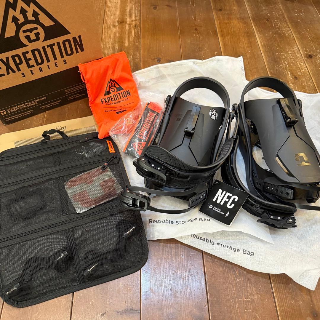 UNION CHARGER スプリットボード用ブラックS/2025-26モデル