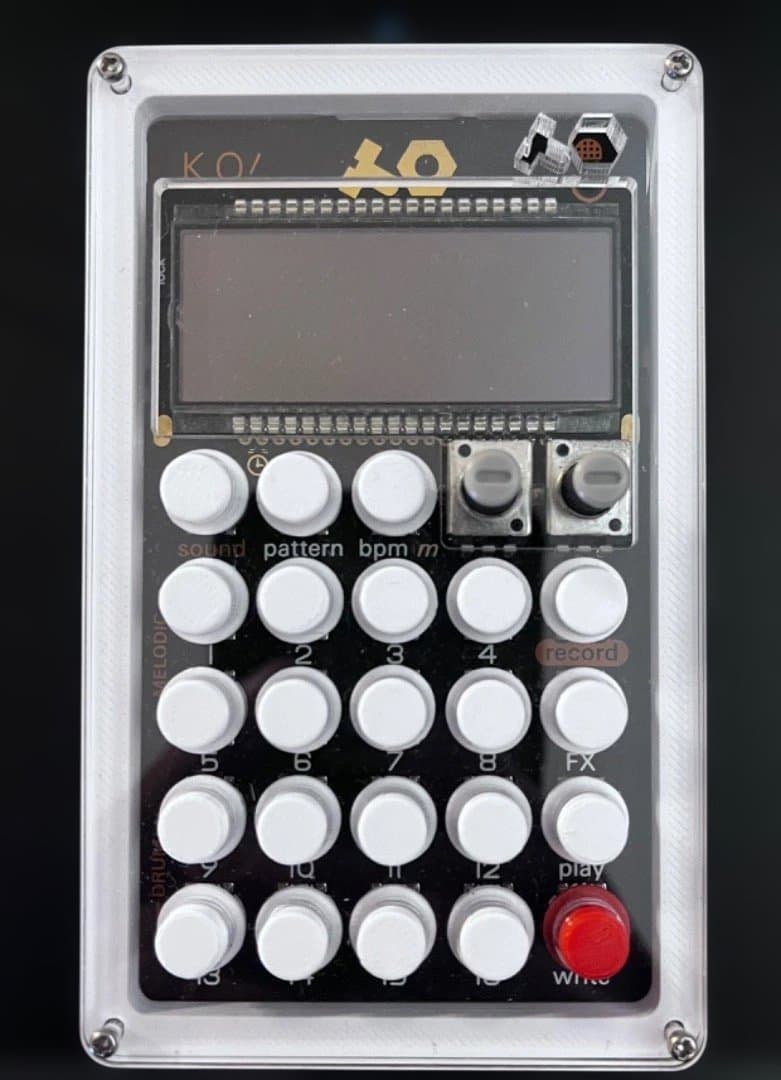 Pocket Operator PO-33 KO!・ケース付き・シンセサイザー