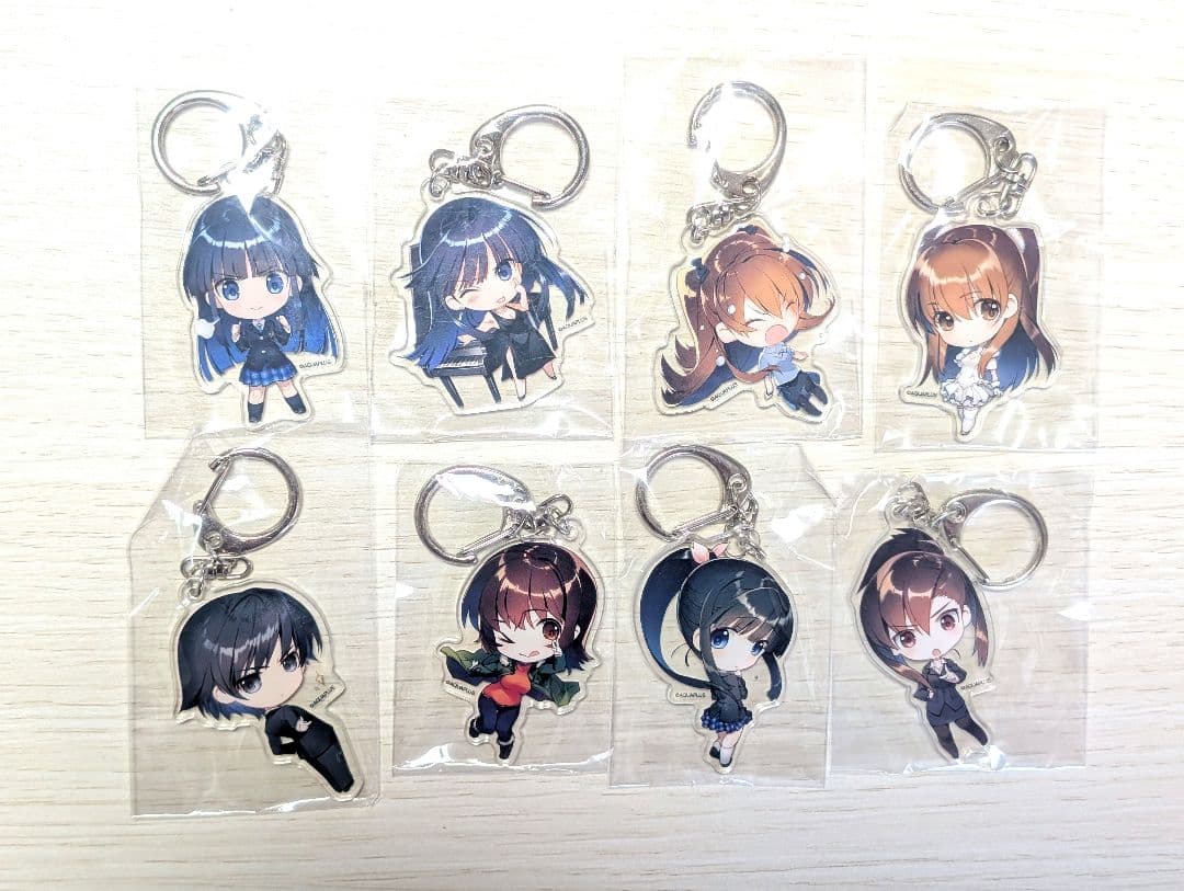 WHITE ALBUM2 アクリルキーホルダー 8個セット