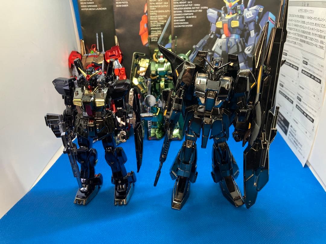 HG 1/144 Z ガンダム　メッキ　バージョン　ザク　リック　ディアス