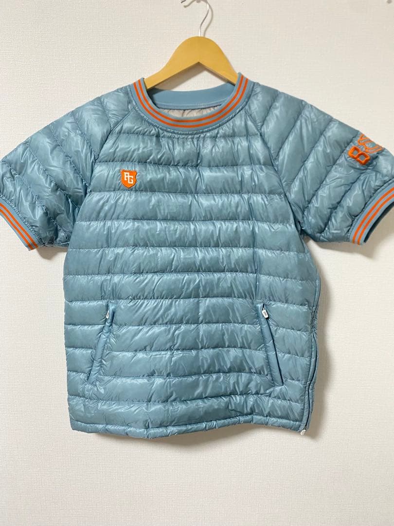 極美品PEARLY GATES ショートスリーブダウンジャケット スニード Ｍ