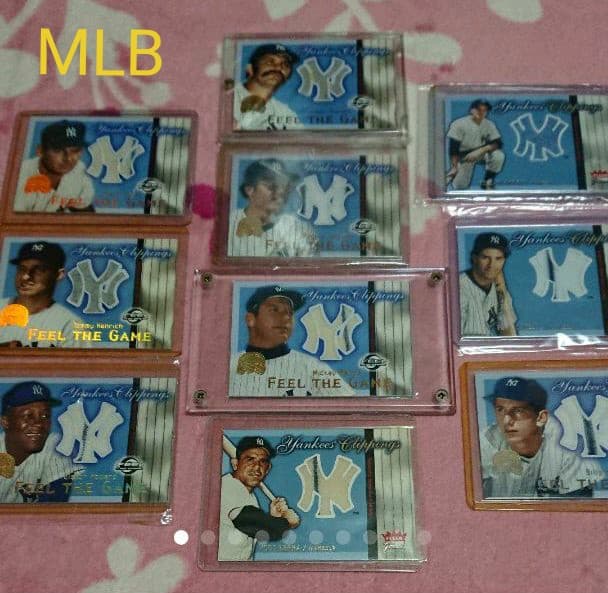 Fleer ヤンキース ジャージカード 10枚セット