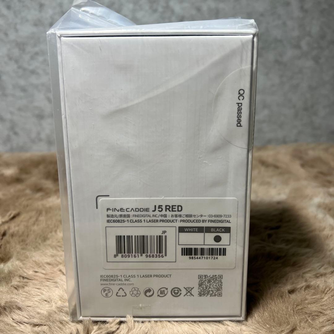 FineCaddie ゴルフ 距離計　距離計測器 J5RED