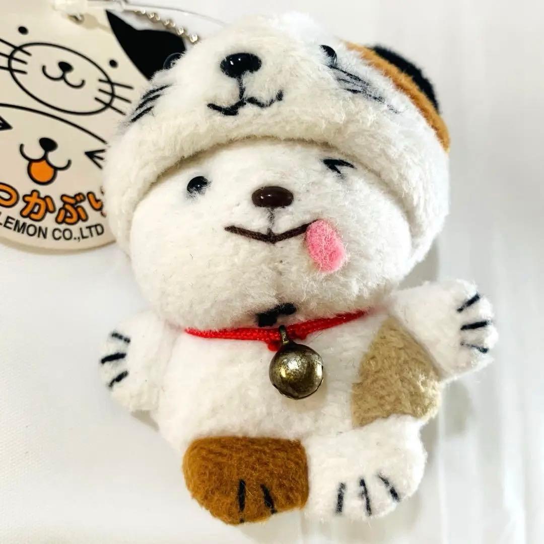 レトロ　ネコっかぶり　サンレモン　タグ付き　希少 猫　帽子　POP'N'KIDS