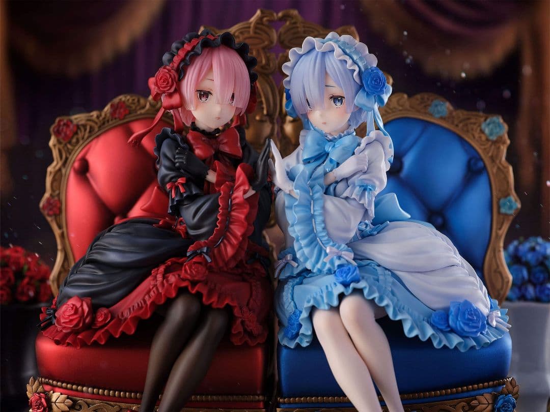 Re:ゼロから始まる異世界生活 レム　ラム　フィギュア　GOTHIC ゴシック