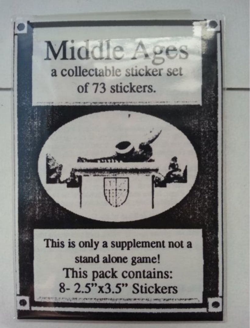 Middle Ages sealed ミドルエイジ　未開封