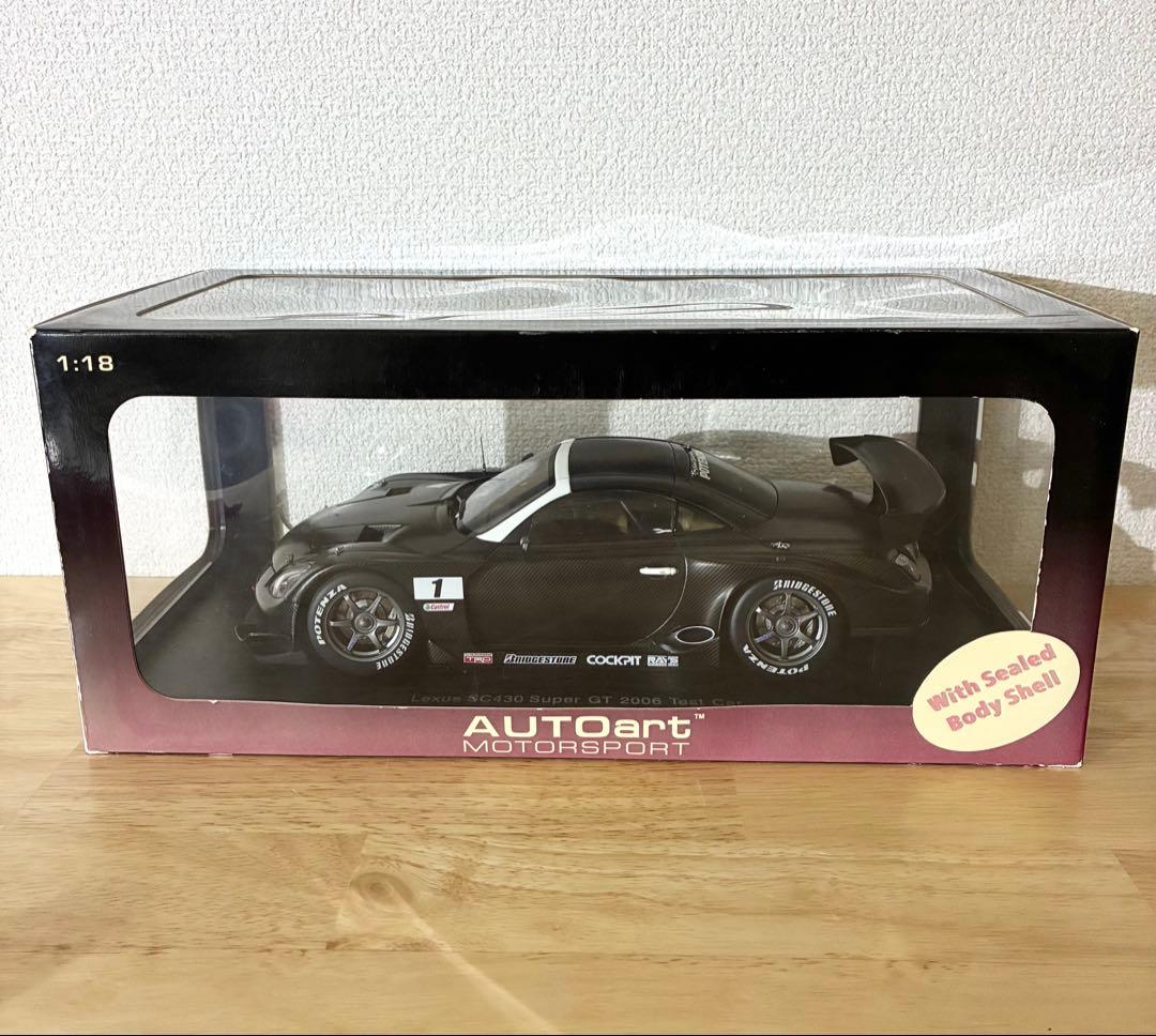 1/18 レクサス SC430 SUPER GT 2006 テストカー