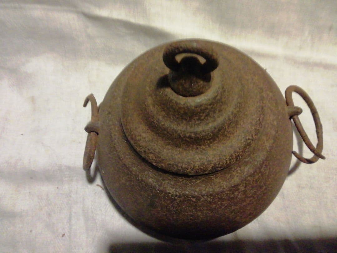♪茶道具　釜　時代物