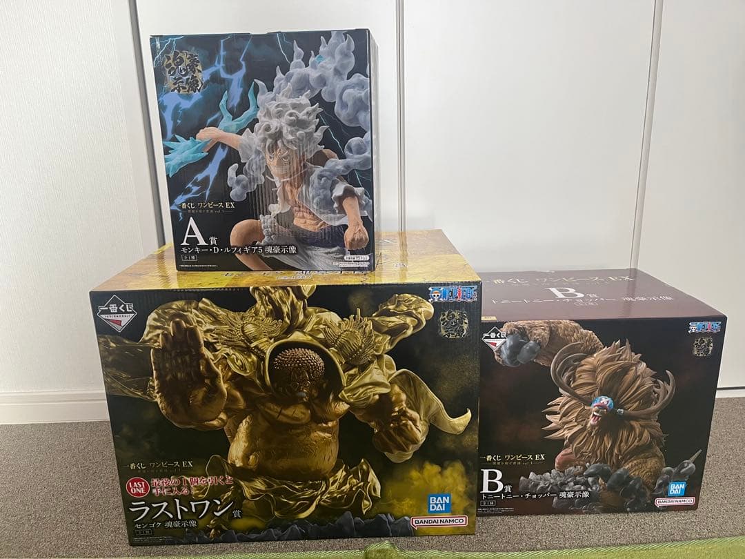 一番くじ ワンピース悪魔を宿す者達 AルフィBチョッパー ラストワンセンゴク