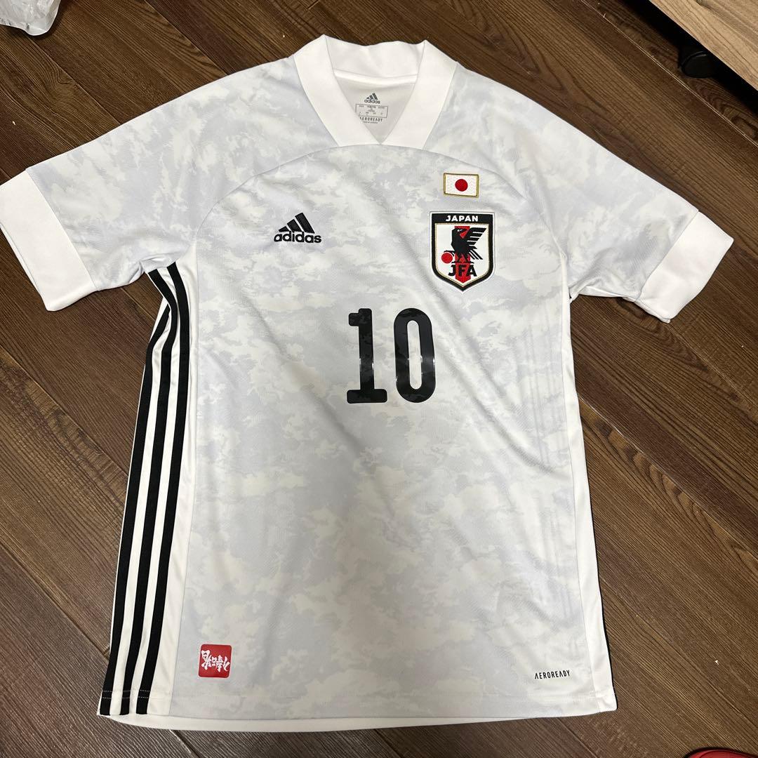 サッカー日本代表 堂安律 東京オリンピック アウェーユニフォーム
