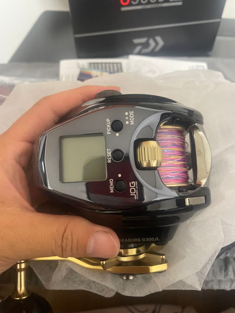 SEABORG G300JL 左ハンドル 電動リール