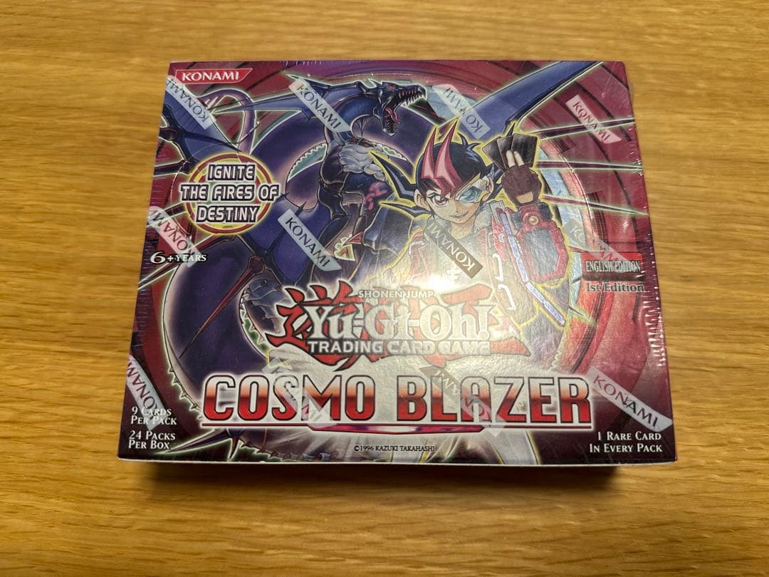 遊戯王　コスモ・ブレイザー　英語版　1st　未開封　BOX