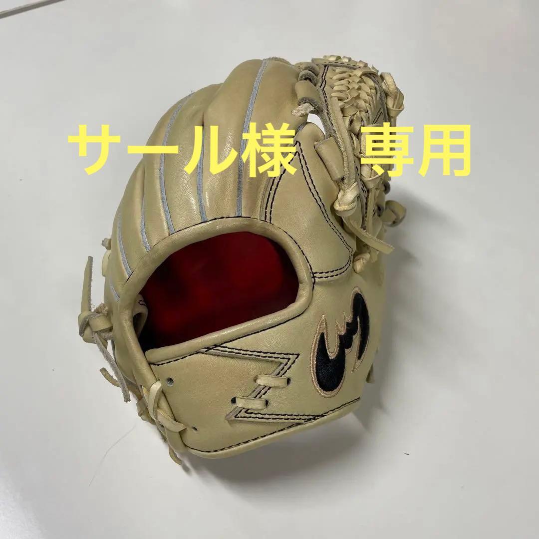 ジームス(Zeems)ユース硬式グラブ 品番　 ZY-16C キャメル
