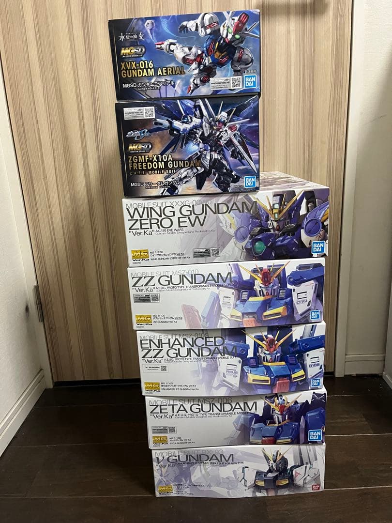 MG ver.ka MGSD ガンプラまとめ　νガンダム　フリーダム Zガンダム