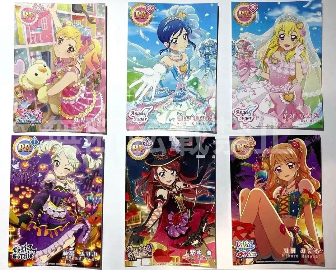 アイカツ！ フォトカツ ポストカードセット ミュージックフェスタ