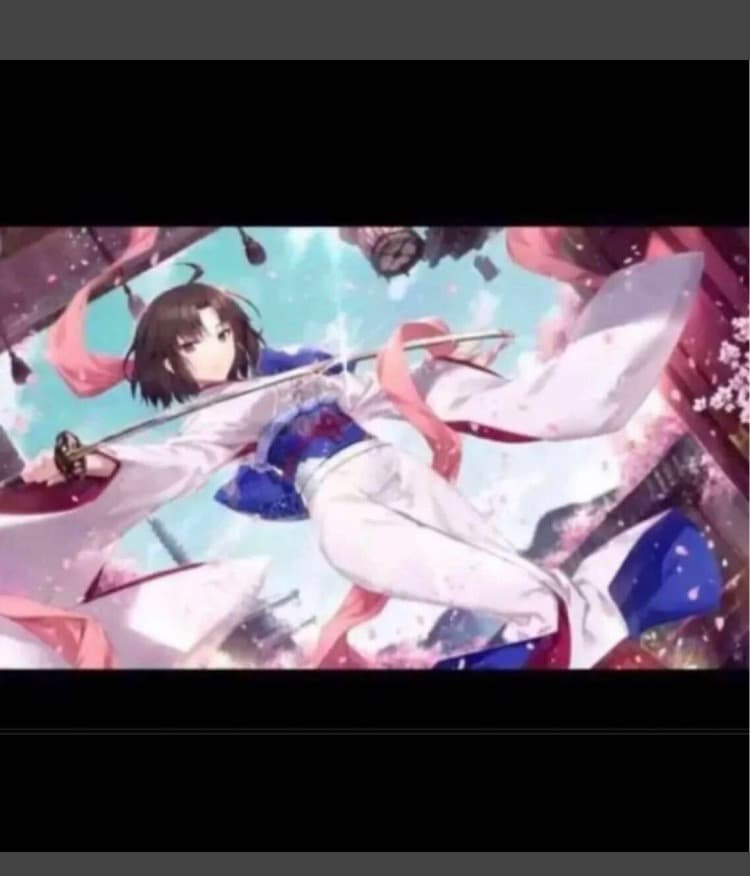 空の境界 fate fgo 我美蘭 B1 タペストリー エアコミケ 両儀 式