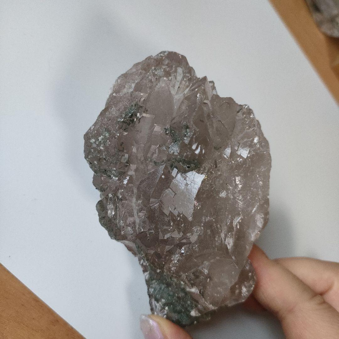 ヒマラヤ水晶 メルー産 スモーキークォーツ シャークスフィン