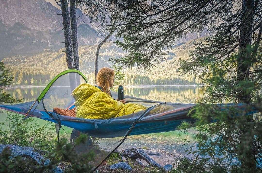 送料無料 迷彩 Tentsile UNA ソロ ツリーテント ハンモック 空中