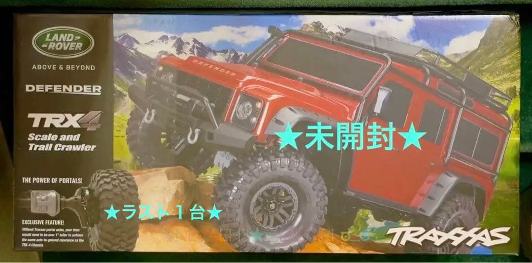 未開封★TRAXXAS TRX-4 Land Rover Defender