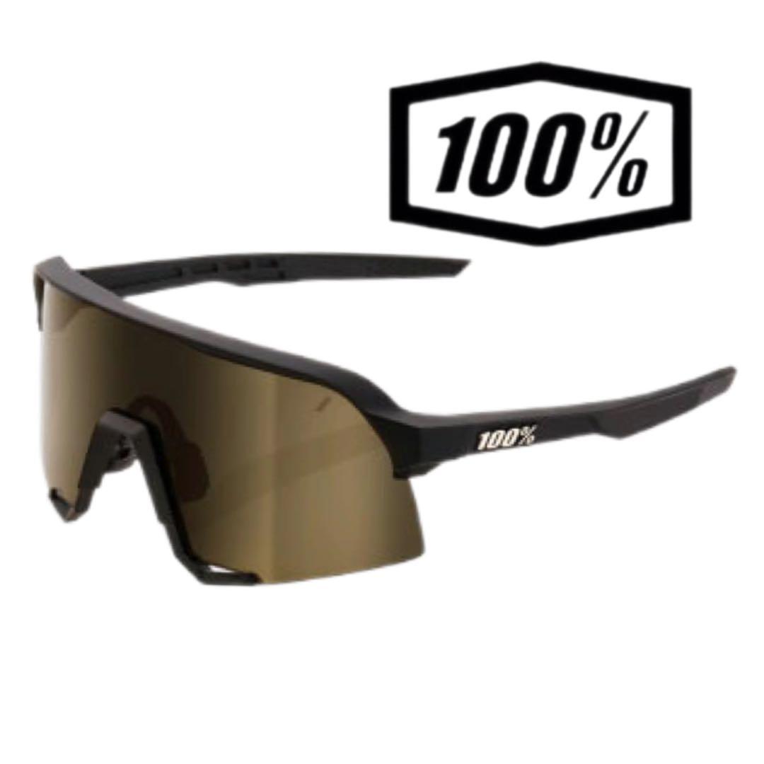 100% ワンハンドレッド サングラスS3 Black Gold