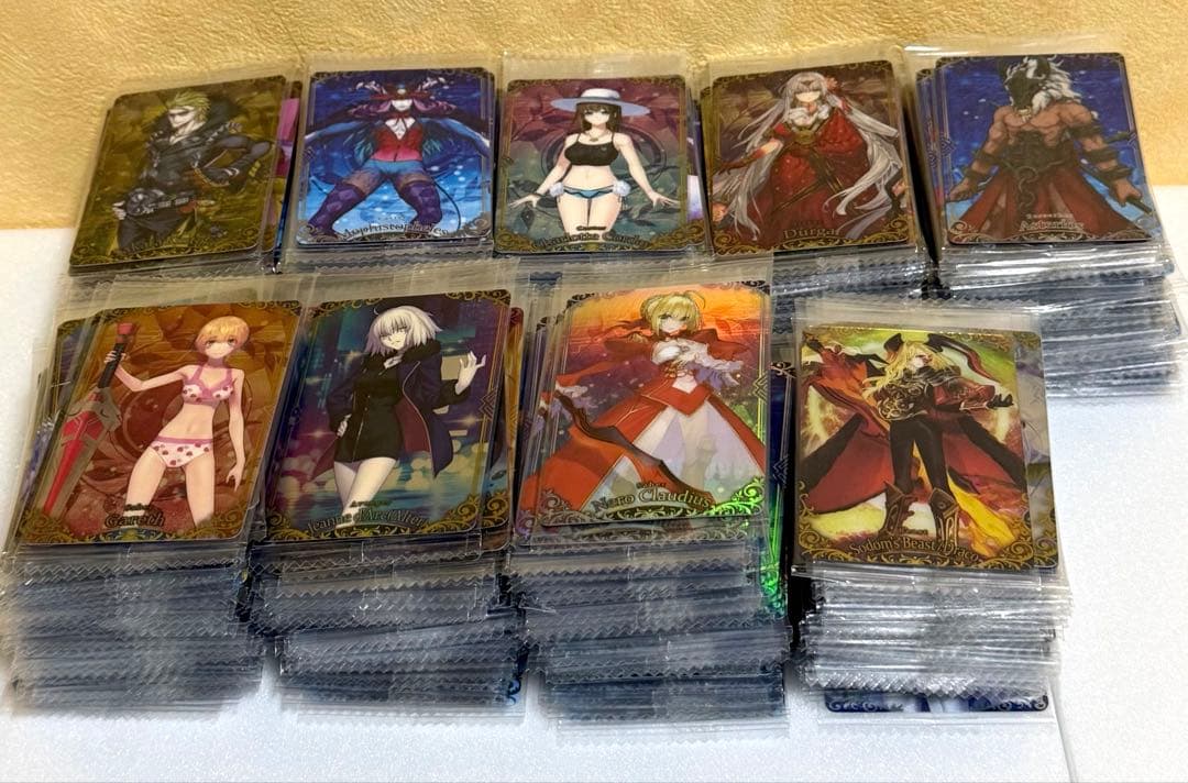 FGO ウエハース　カード　まとめ売り　初弾〜13弾まで　SR以上多数　大量