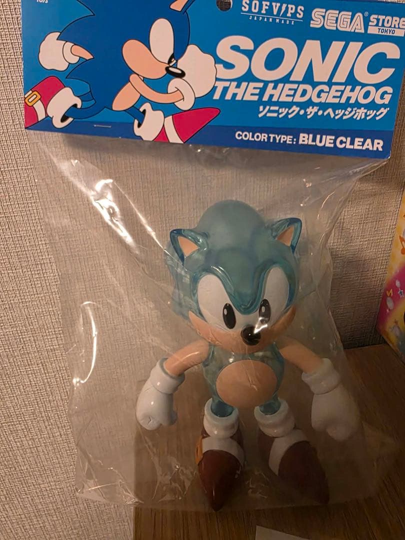 ソニック・ザ・ヘッジホッグ ブルー クリア セガストア東京Sega