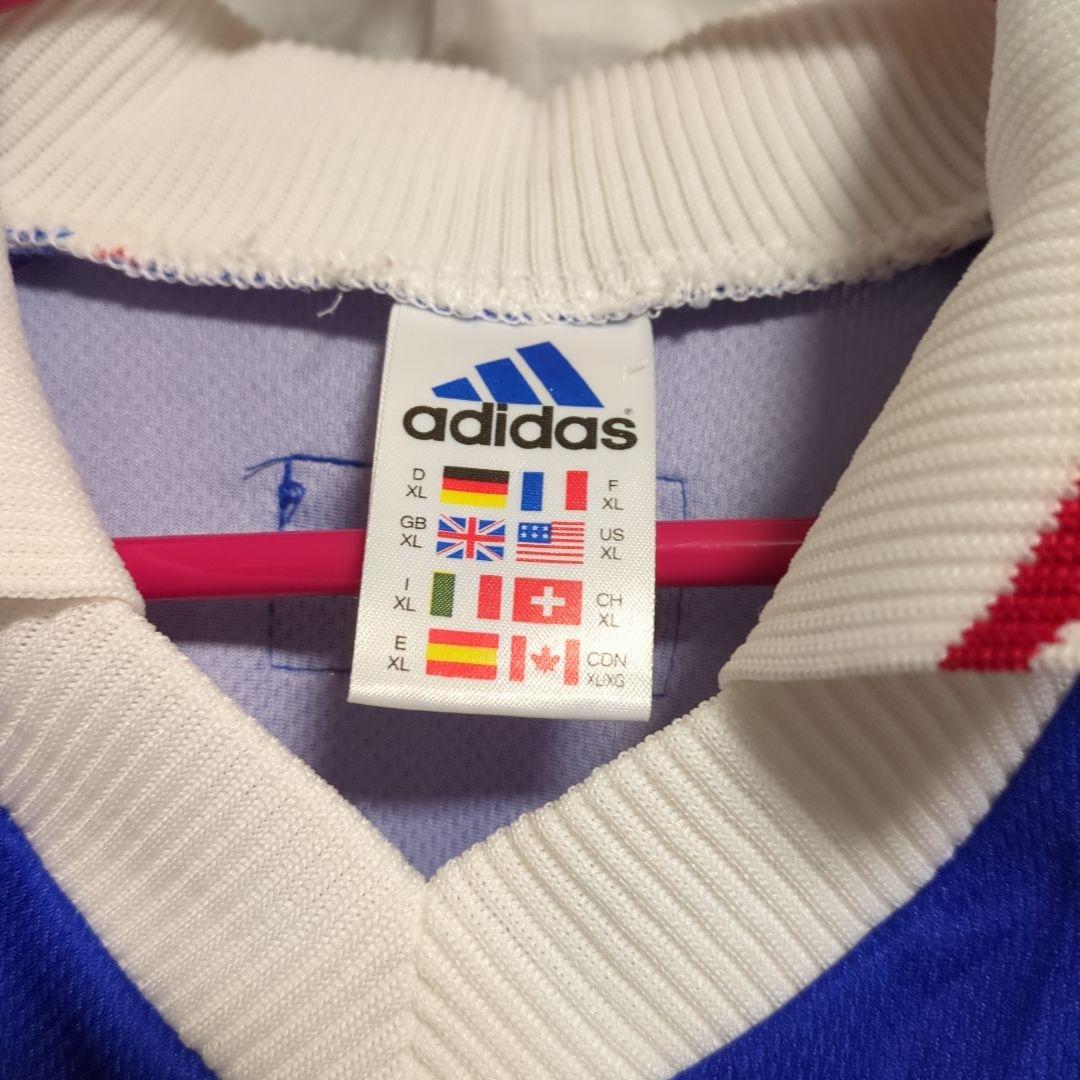 1998年フランス代表ユニフォーム アディダス　XLサイズ