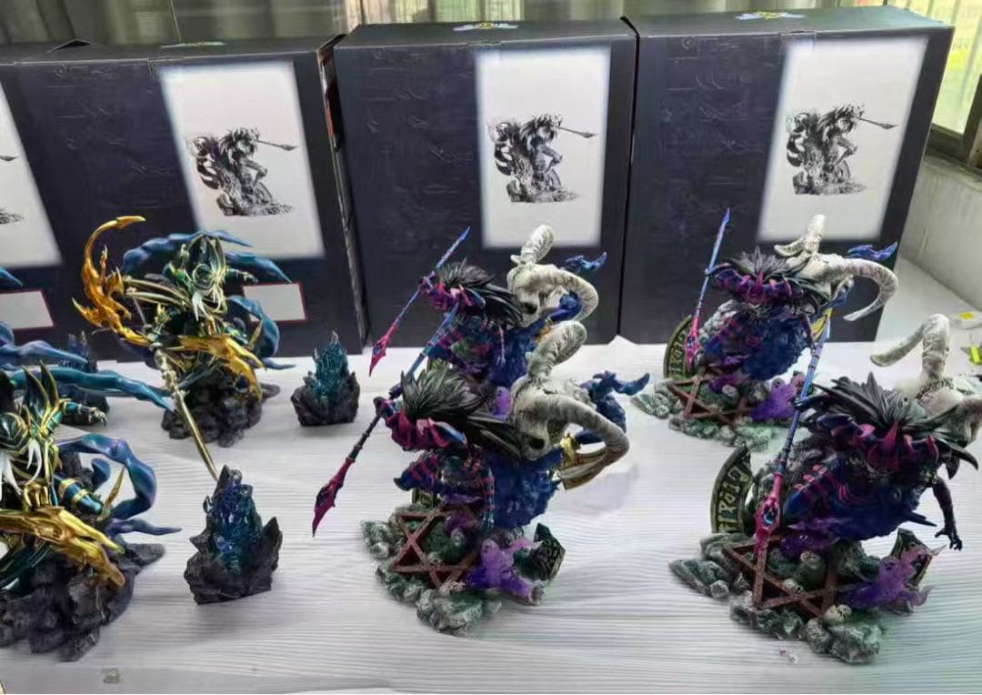 遊戯王 カオス・マジシャン ガレージキット ガレキ スタチュー①