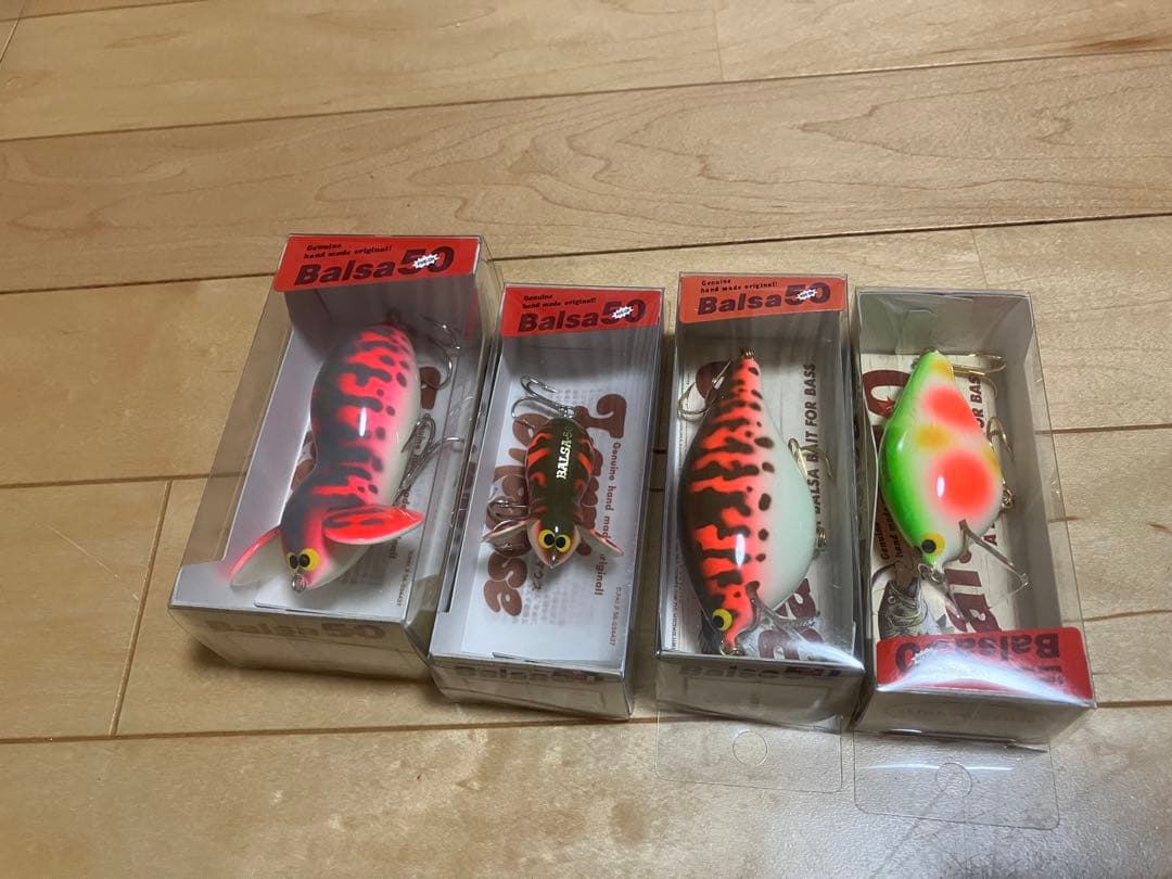 バルサ　Balsa 50 ルアー 4個セット