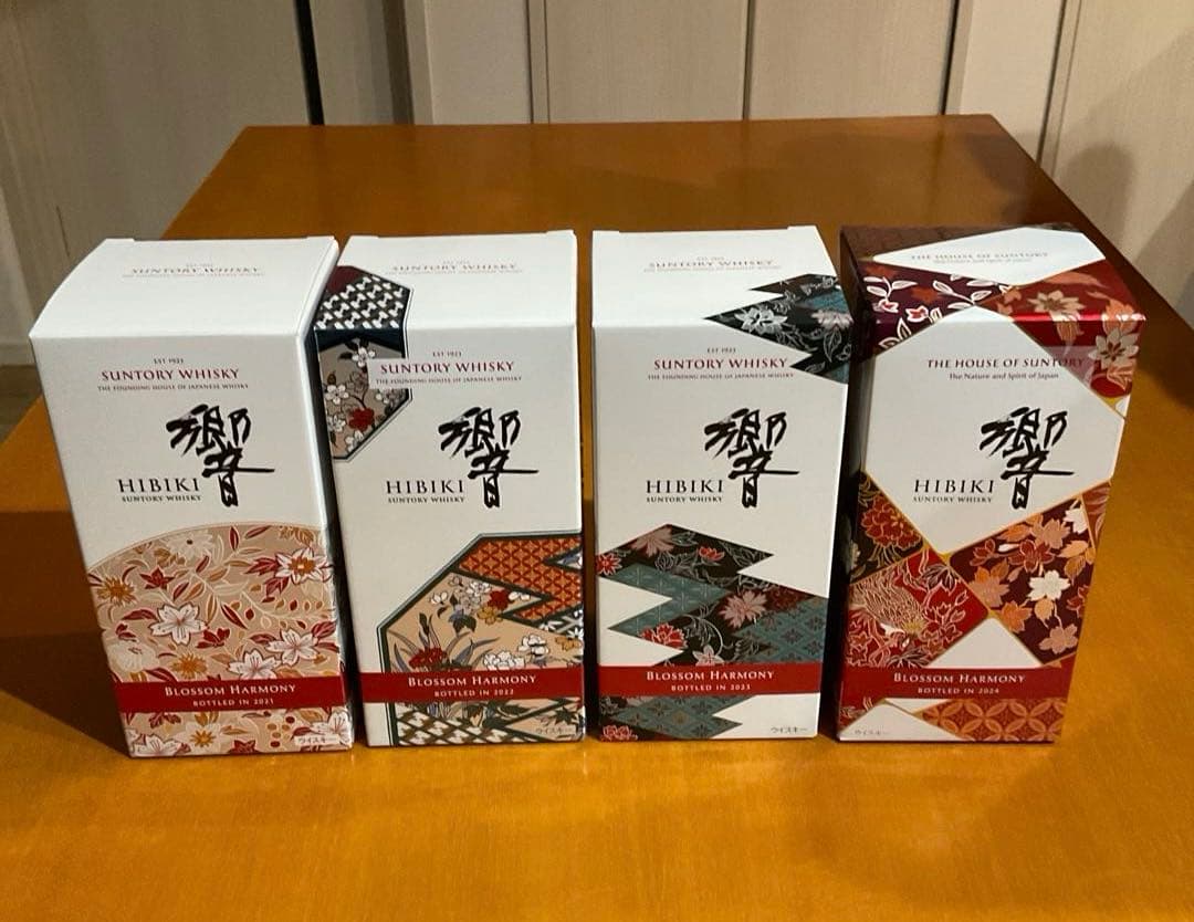 響　ブロッサムハーモニー4本セット【2021・2022・2023・2024 】