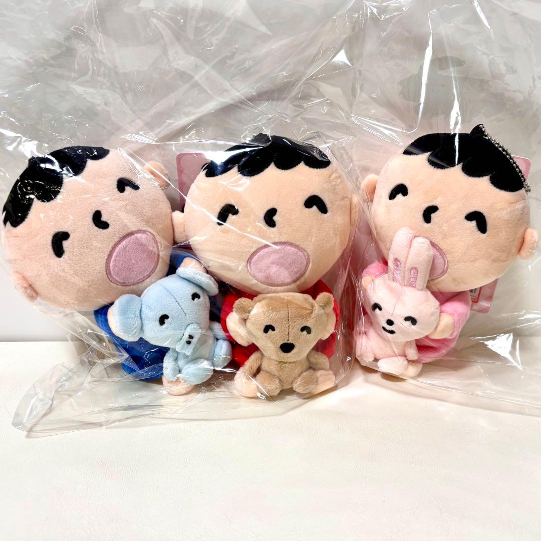 みんなのたあ坊 マスコットチャーム ぬいぐるみ ぞう くま うさぎ