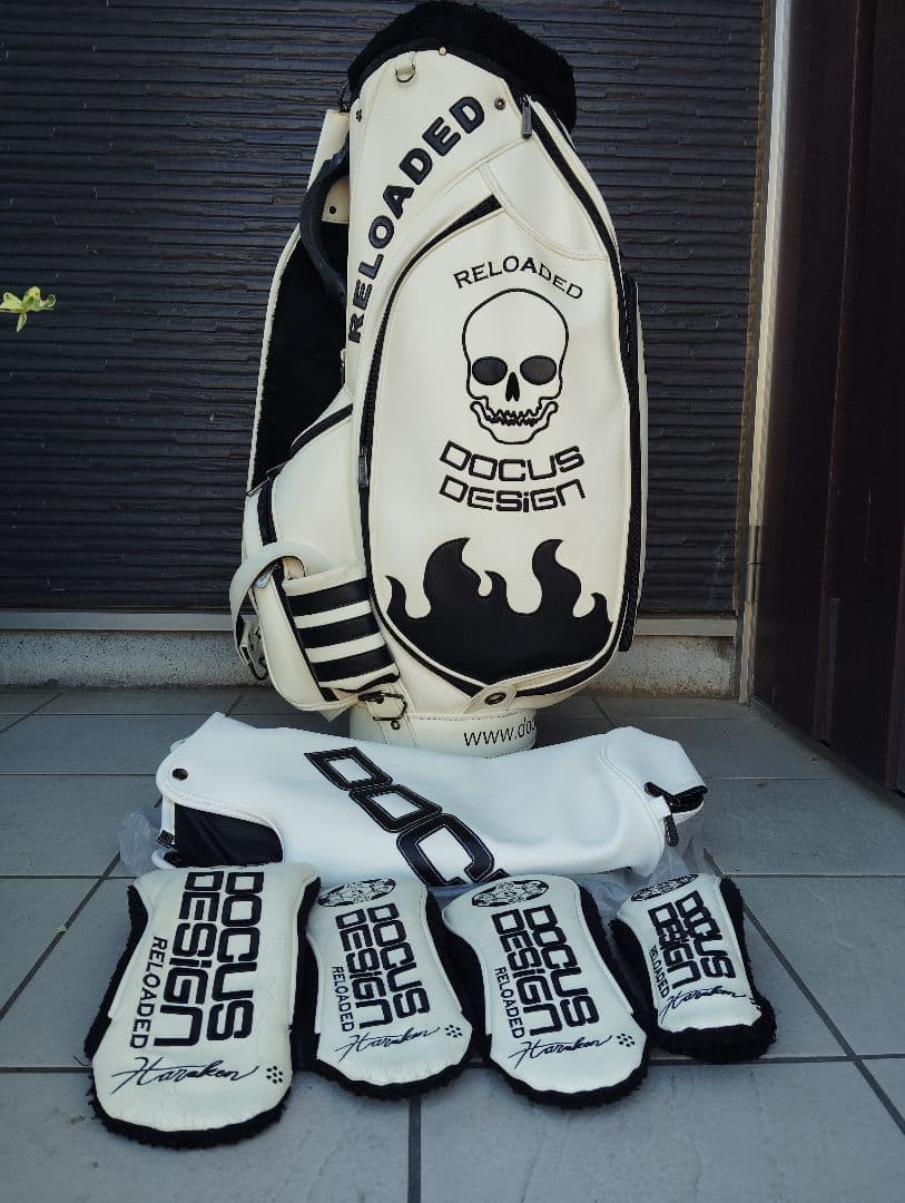 DOCUS DESIGN RELOADED ゴルフバッグ&ヘッドカバーセット