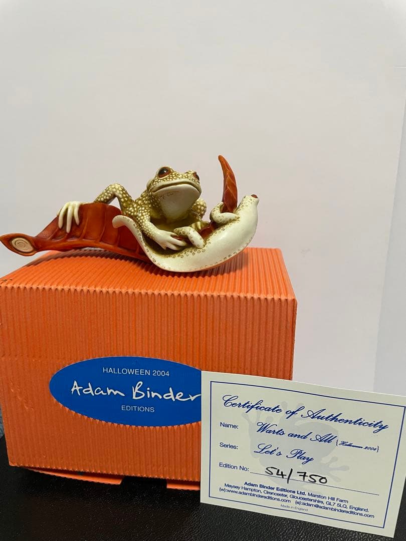 Adam Binder 動物　カエル【750個限定】