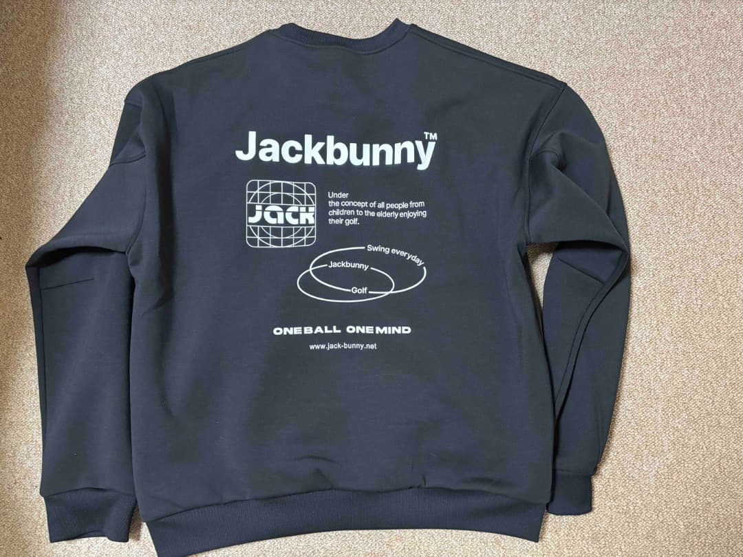 ジャックバニー オクタ裏地スウェット ブラック 5 アウター ブルゾン トップス