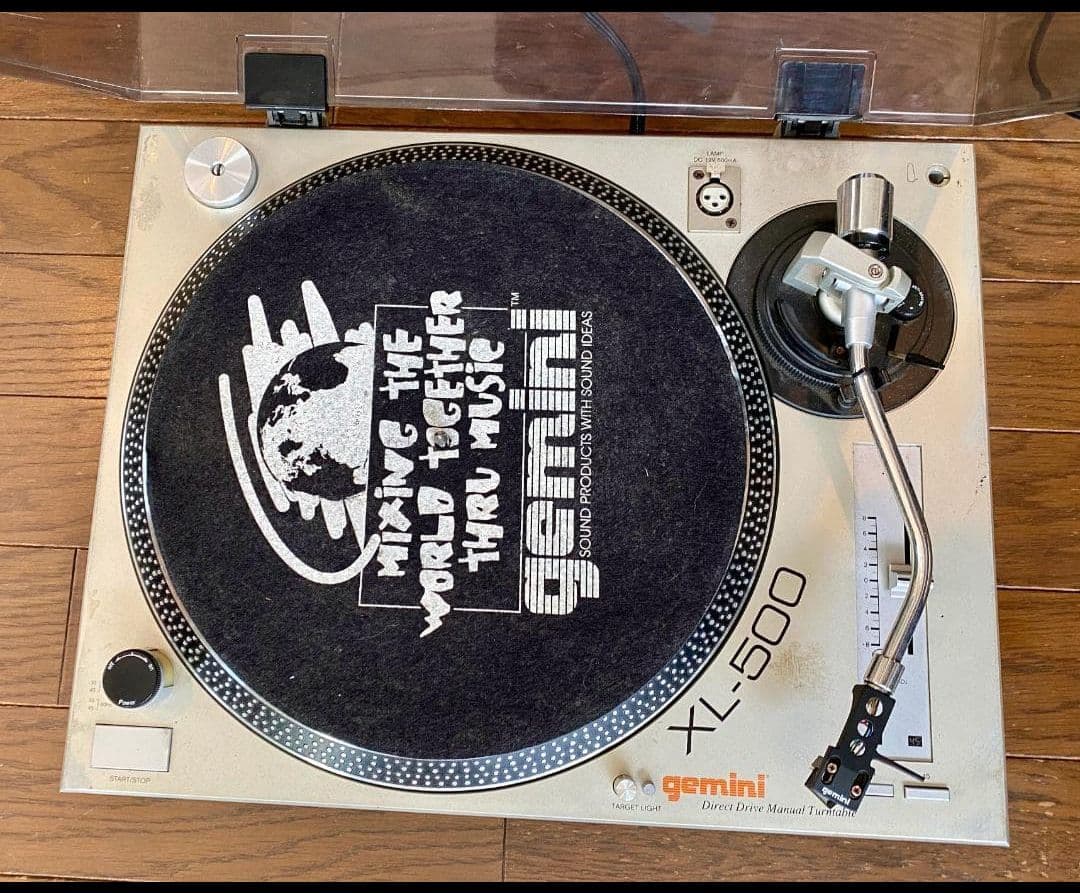 【２台セット】Gemini DJ ターンテーブル XL-500
