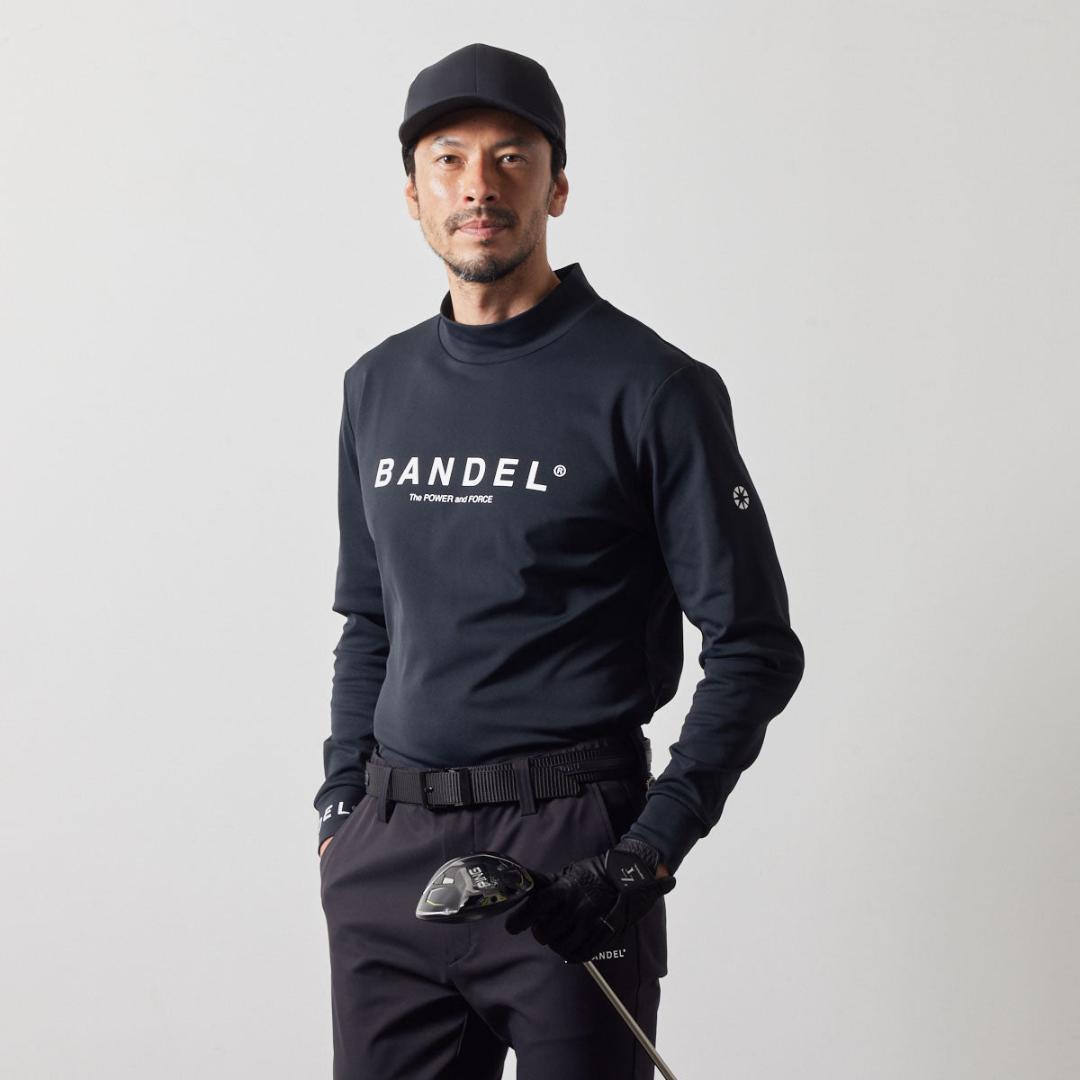 バンデルゴルフMサイズ/ブラック黒/BGS-4ABLMC-3-BKロングTシャツ