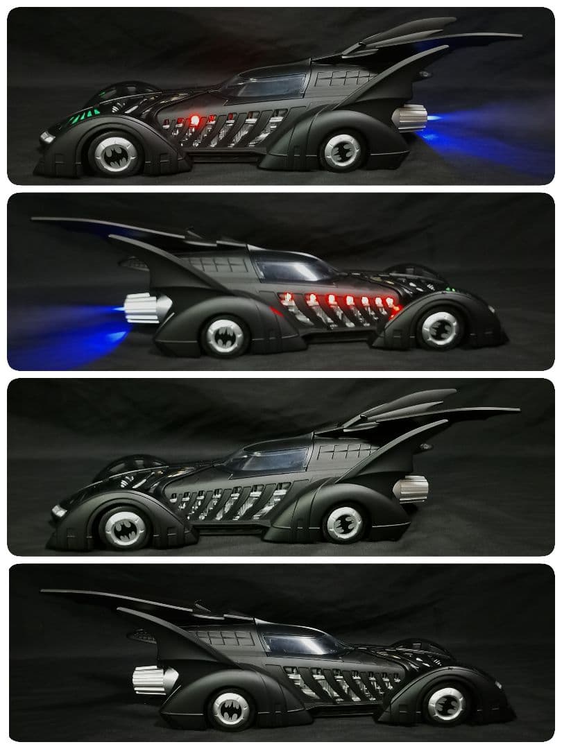 ★未使用 Wウィング バットモービル 1/18 ミニカー バットマン レア品