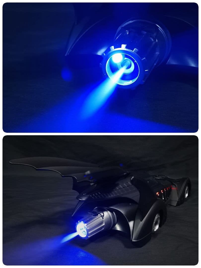 ★未使用 Wウィング バットモービル 1/18 ミニカー バットマン レア品