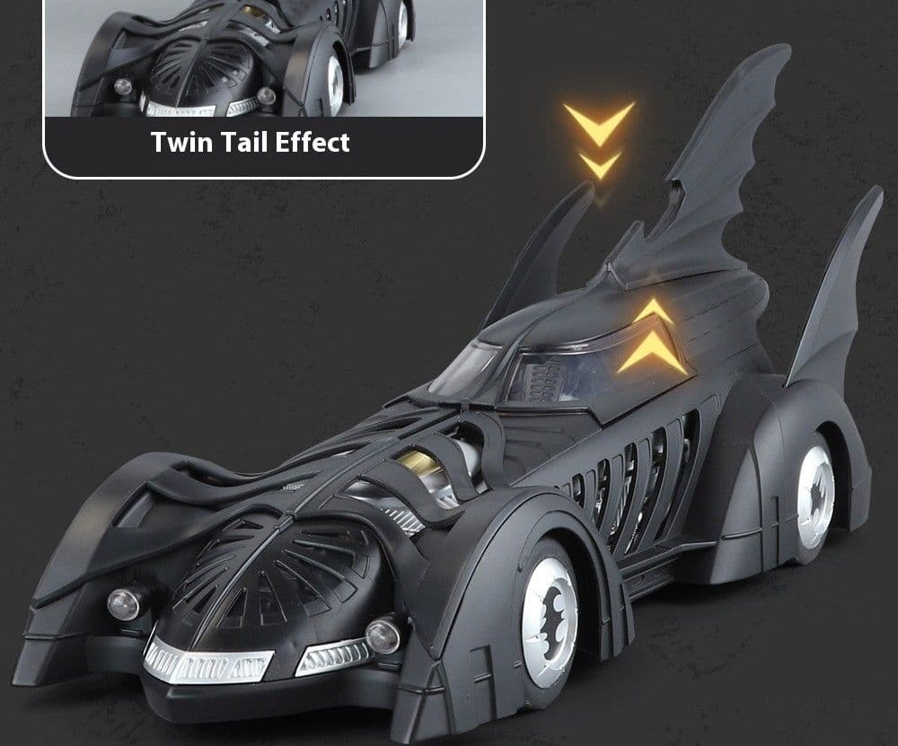 ★未使用 Wウィング バットモービル 1/18 ミニカー バットマン レア品