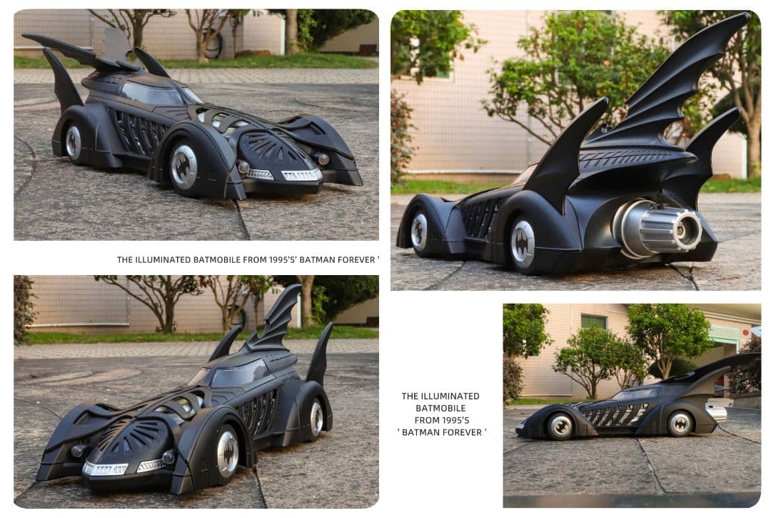 ★未使用 Wウィング バットモービル 1/18 ミニカー バットマン レア品
