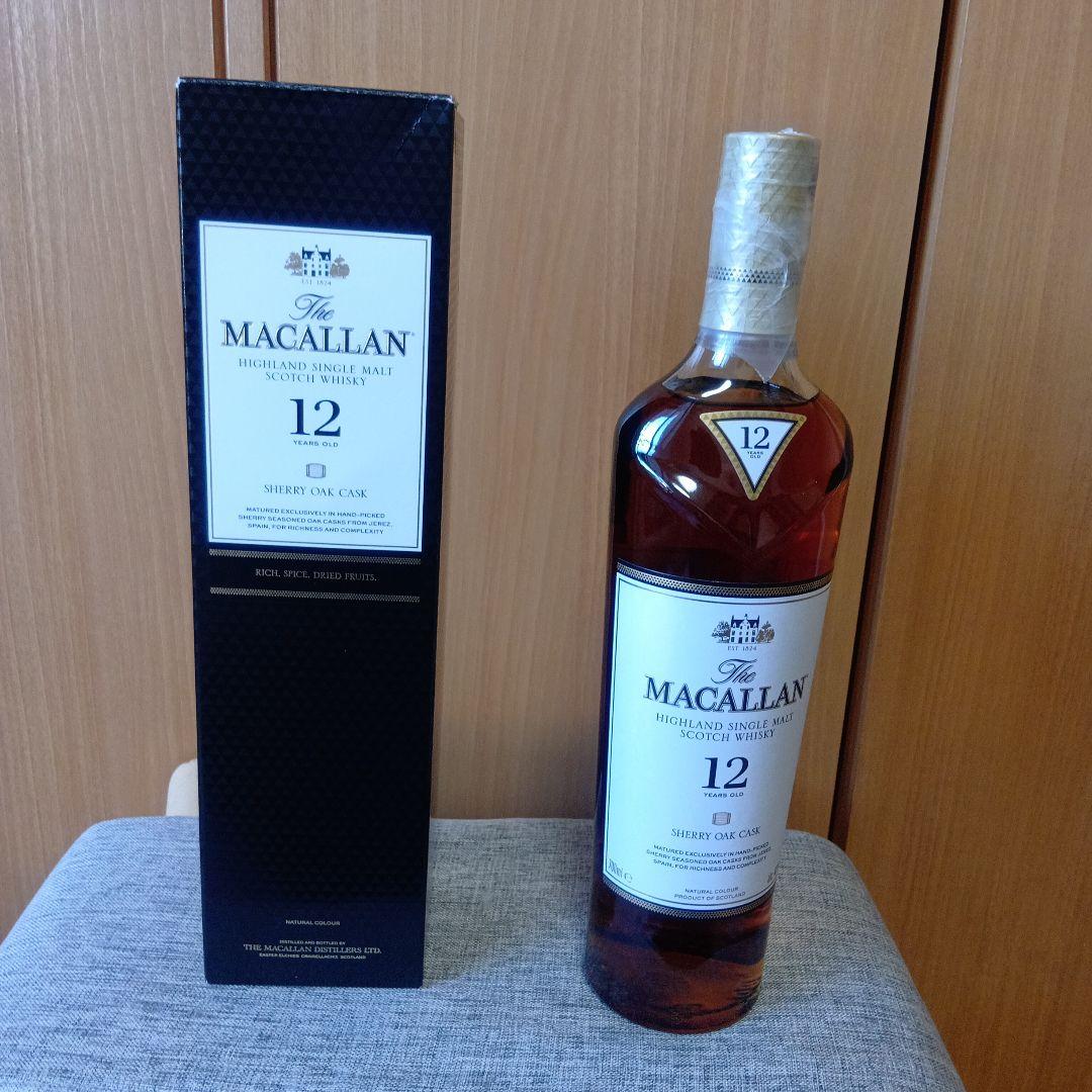 【箱付き】ザ・マッカラン　ハイランドシェリーオーク　12年　700ml　40%