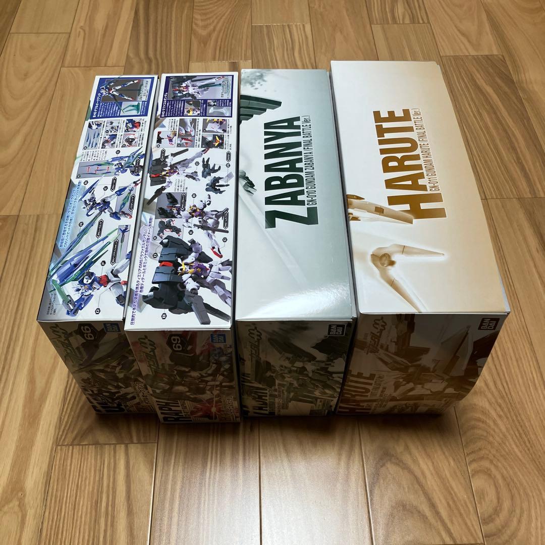 HG ダブルオークアンタ ラファエル サバーニャ ハルート最終決戦仕様セット