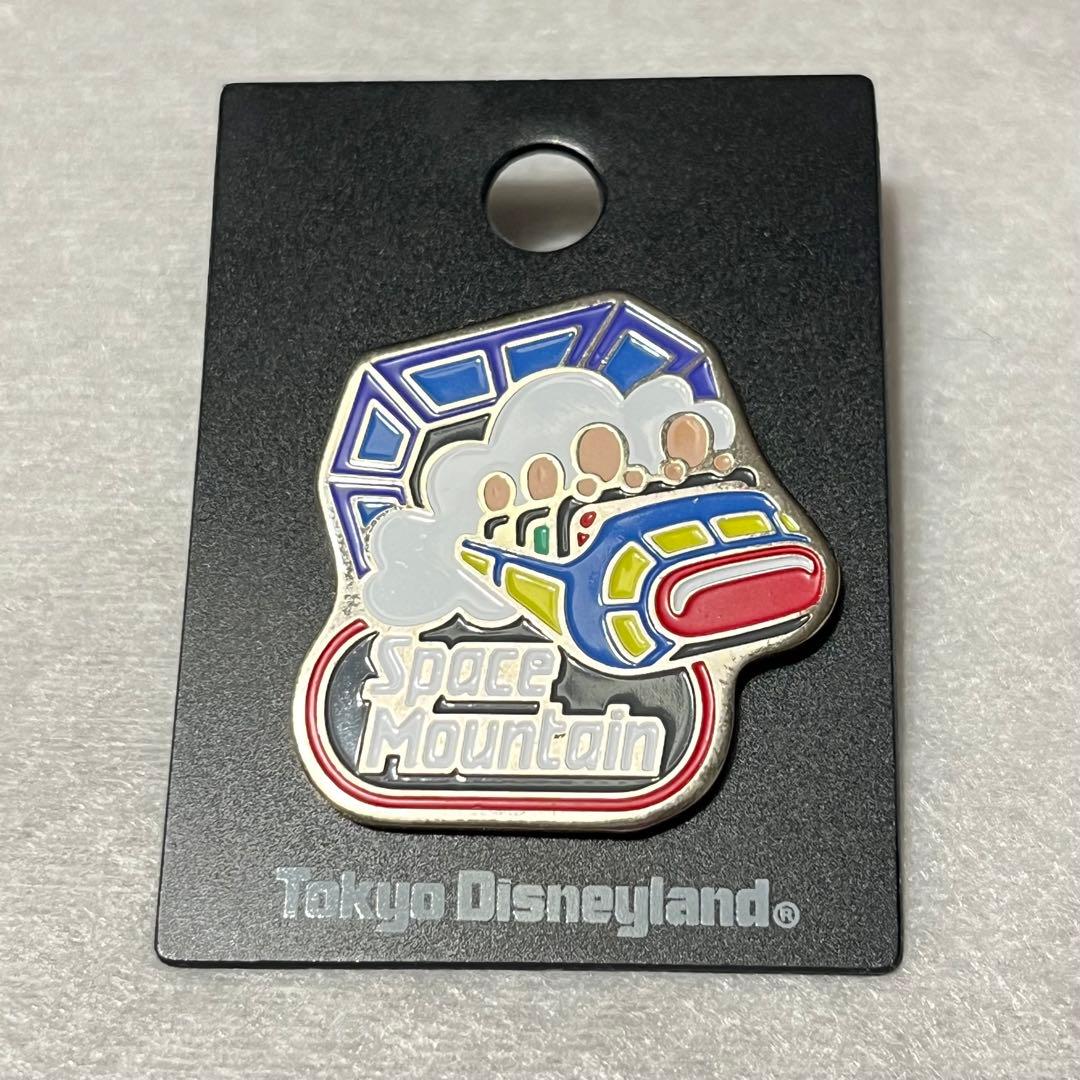 ディズニー　スペースマウンテン　ピンバッジ