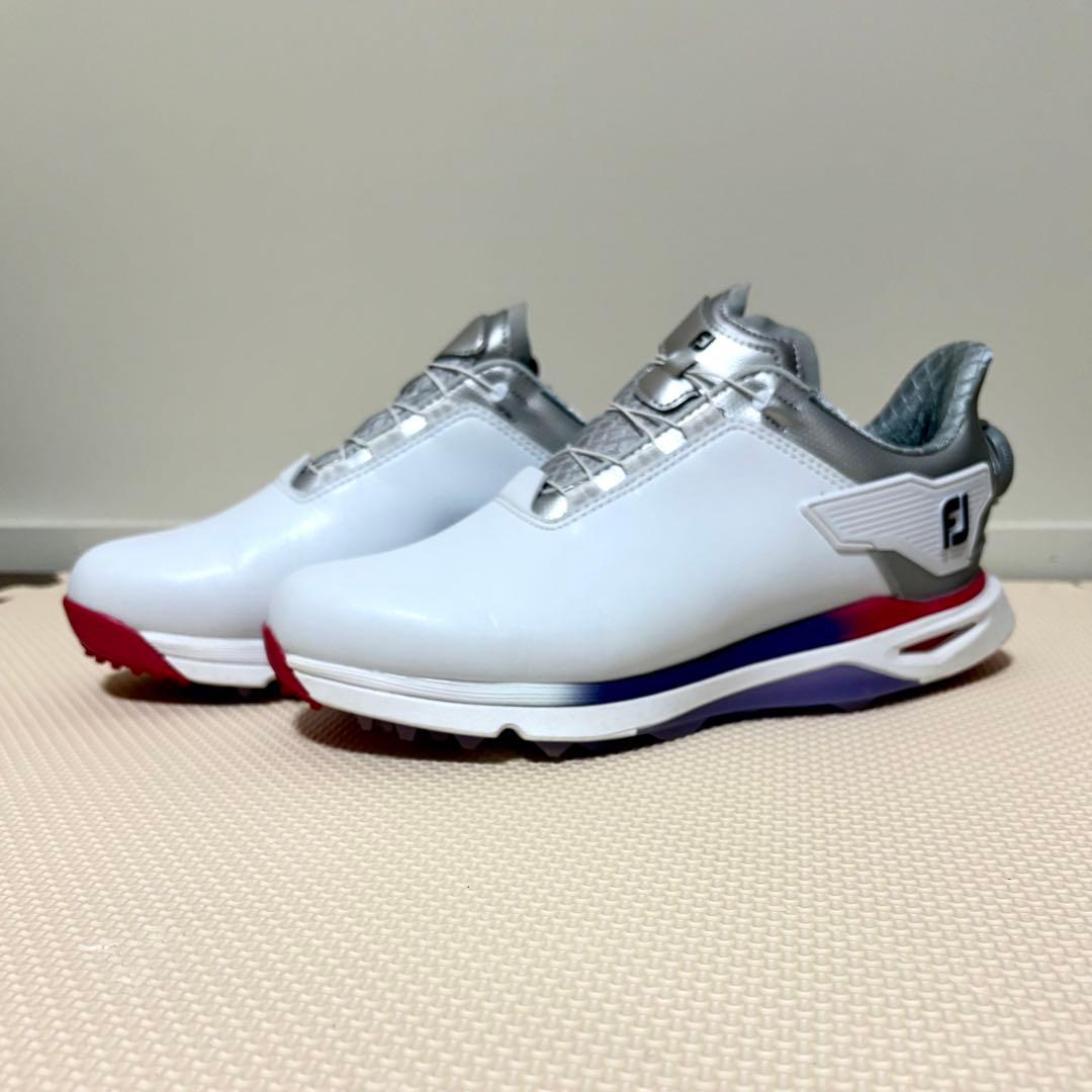 FootJoy ゴルフシューズ 女性用 ホワイト/シルバー