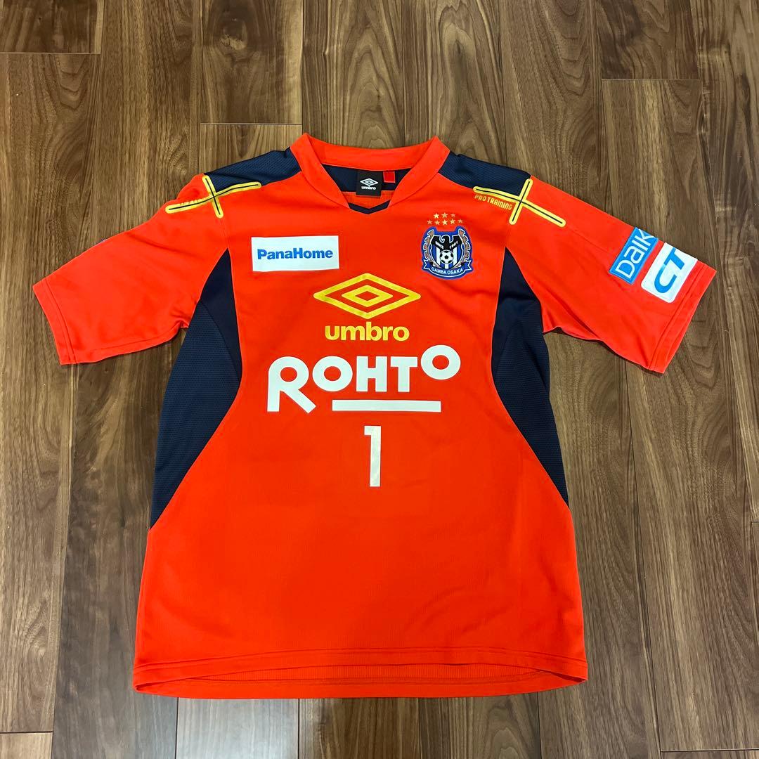 ガンバ大阪 2015 支給品 GK練習着 東口順昭 umbro OXO